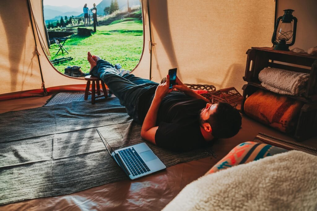 camp sleep and comfort