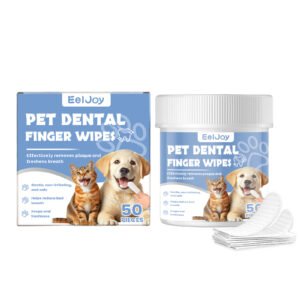 EelJoy Pet Dental Cleaning Wipes – 50 Count