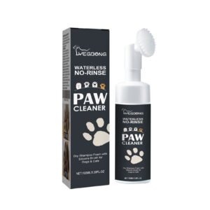 Yegbong Pet Paw Cleaner Foam with Brush