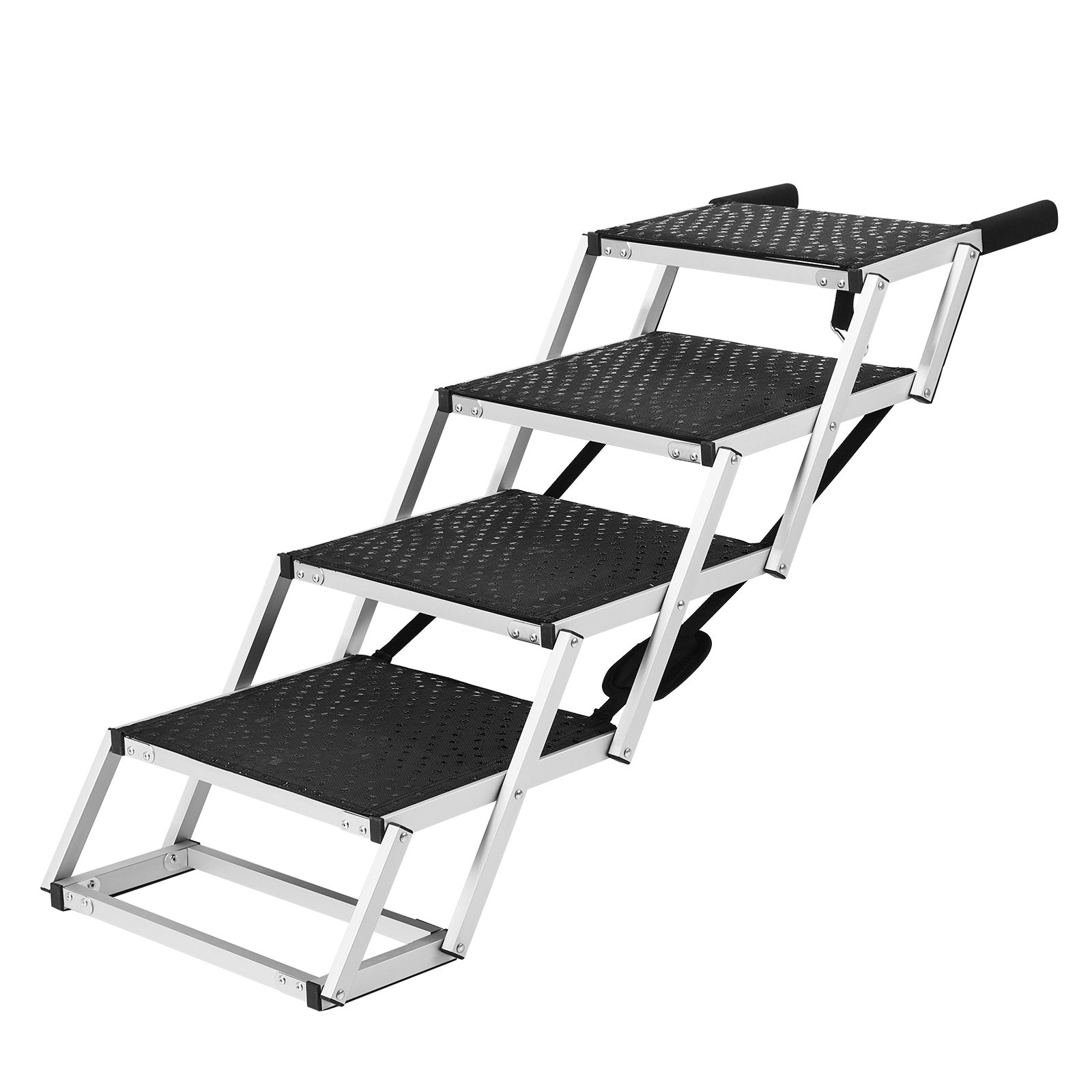Dog Stairs for Cars – 4-Step Aluminum, up to 150 lbs Dog Stairs for Cars – 4-Step Aluminum, up to 150 lbs - Image 3