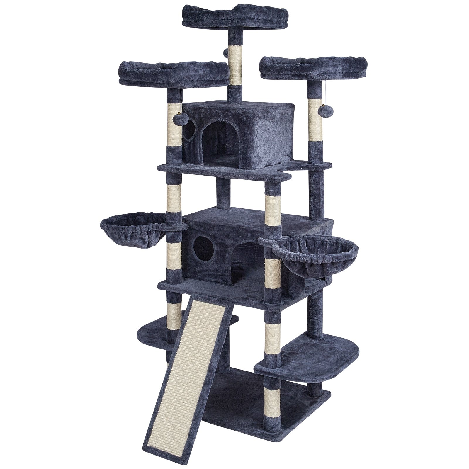 Cat Tree Tower 68.5 inch with Condos & Scratching Posts Cat Tree Tower 68.5 inch with Condos & Scratching Posts - Image 7