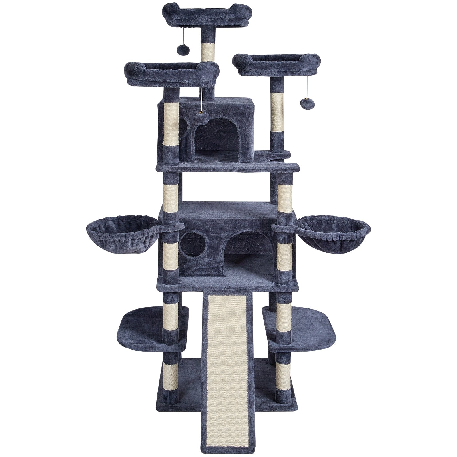 Cat Tree Tower 68.5 inch with Condos & Scratching Posts Cat Tree Tower 68.5 inch with Condos & Scratching Posts - Image 9