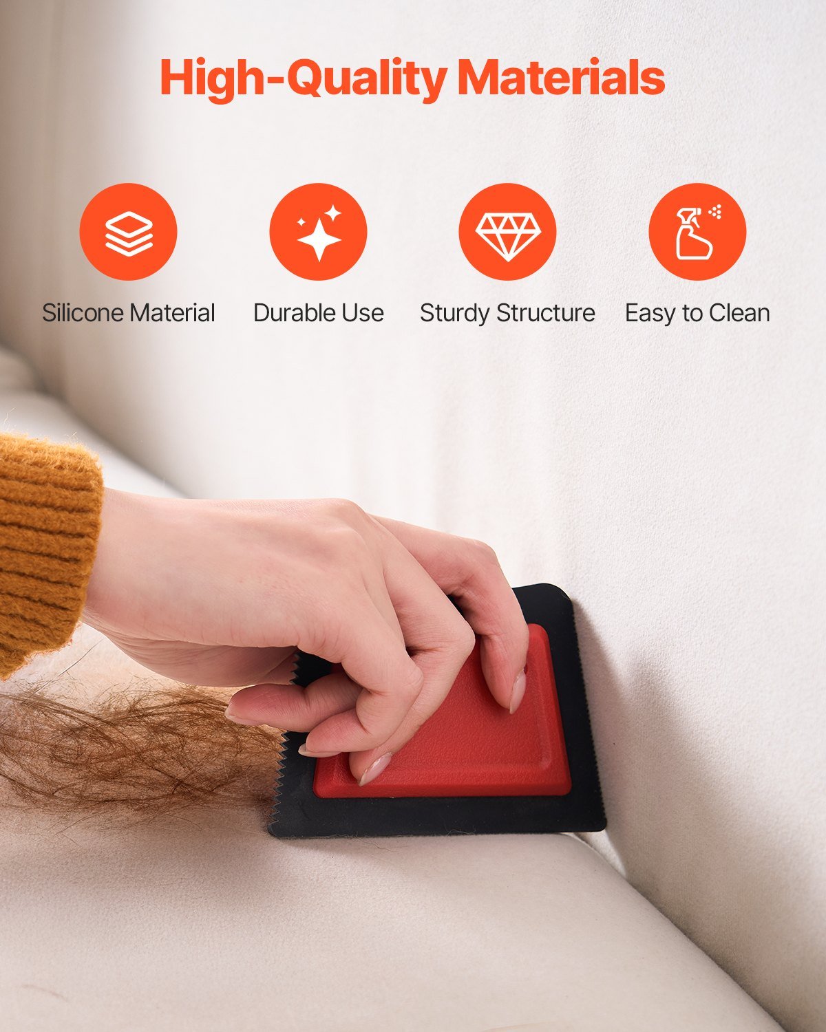 Mini Pet Hair Remover – Reusable Lint & Fur Removal Tool for Couch, Car, Carpet & Clothing Mini Pet Hair Remover – Reusable Lint & Fur Removal Tool for Couch, Car, Carpet & Clothing - Image 2